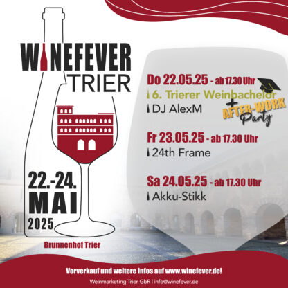 Winefever 2025 - Billet électronique