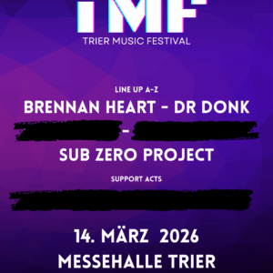 TMF - Trier Music Festival 2026 - 14.03.2026