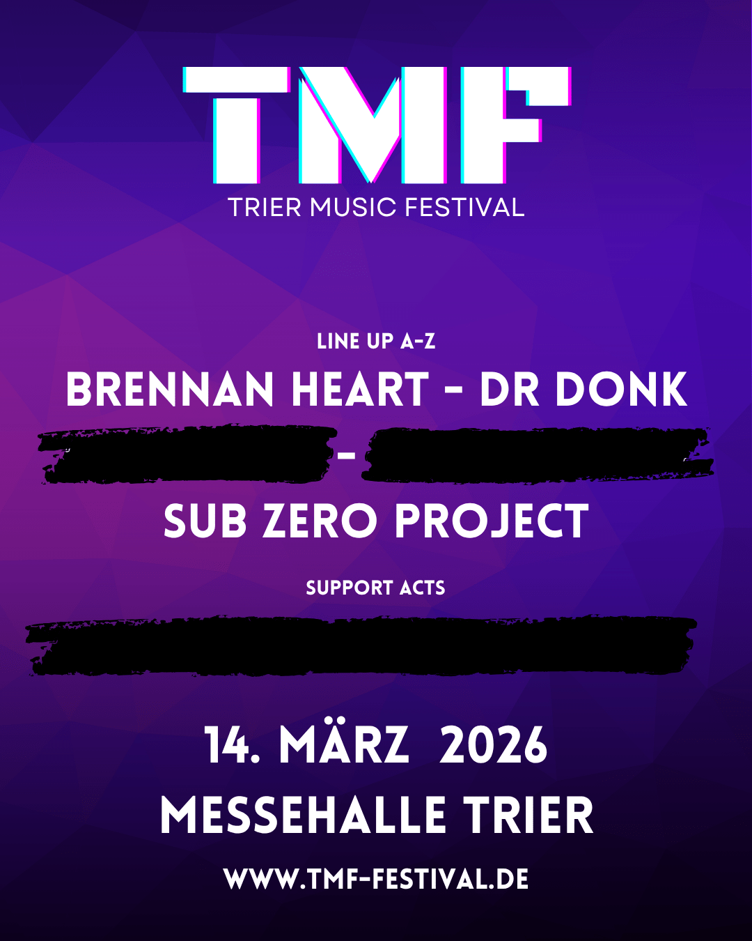 TMF - Trier Music Festival 2026 - 14.03.2026