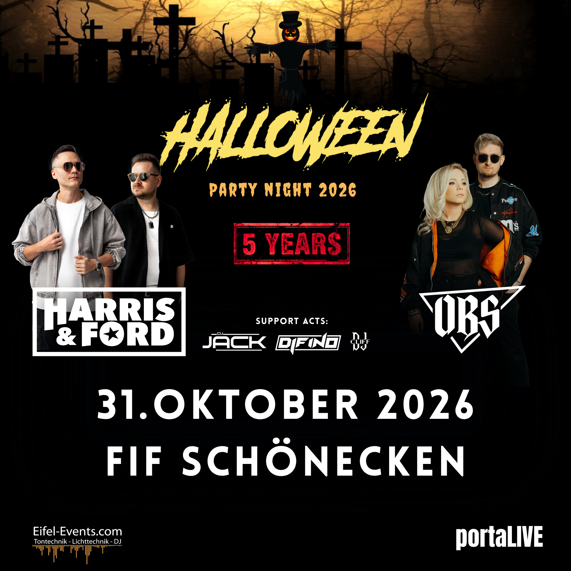Halloween Party FiF Schönecken 2026